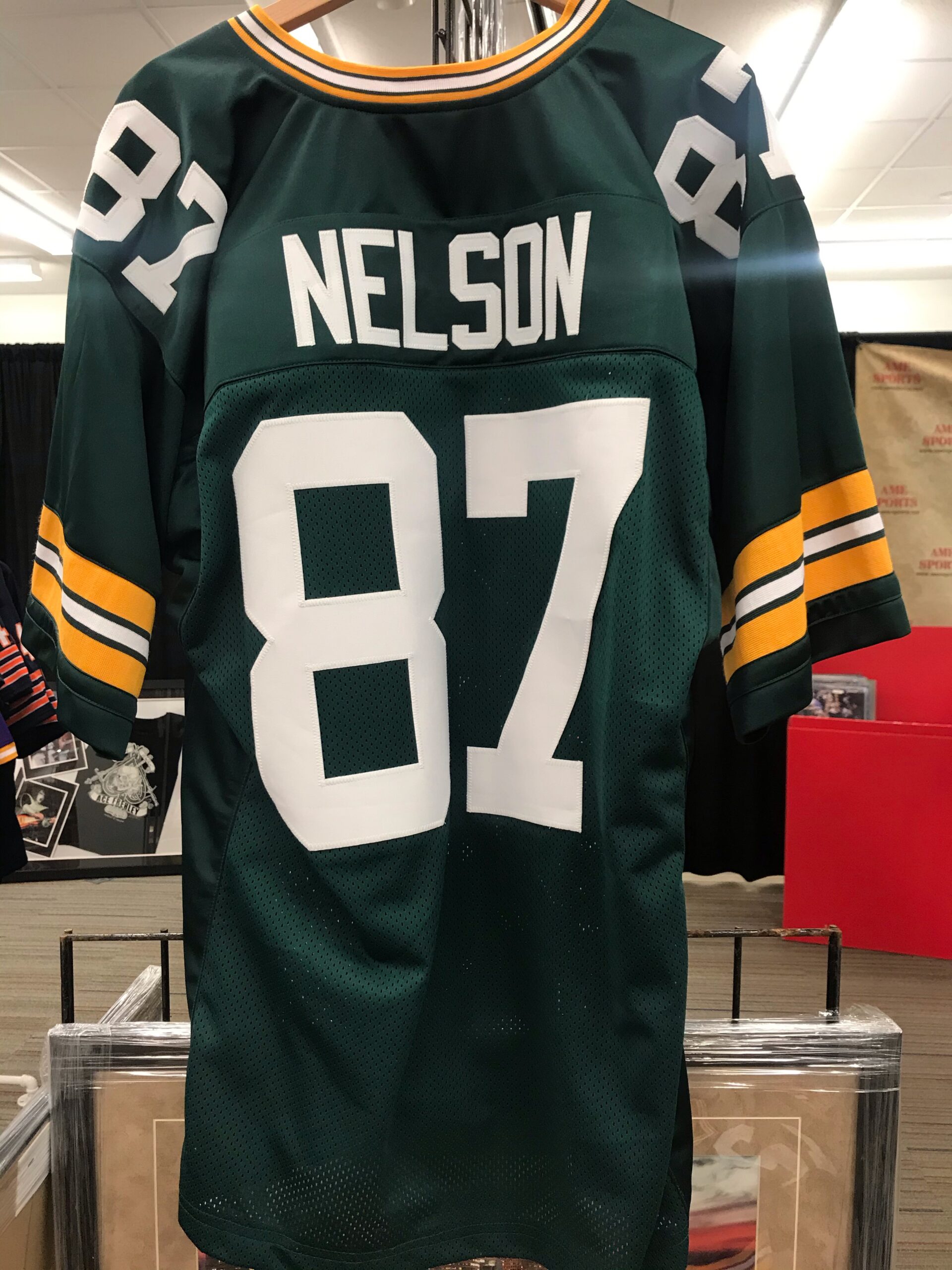 Green Bay Packers #87 Jordy Nelson Custom Stitched Jersey - AME Sports