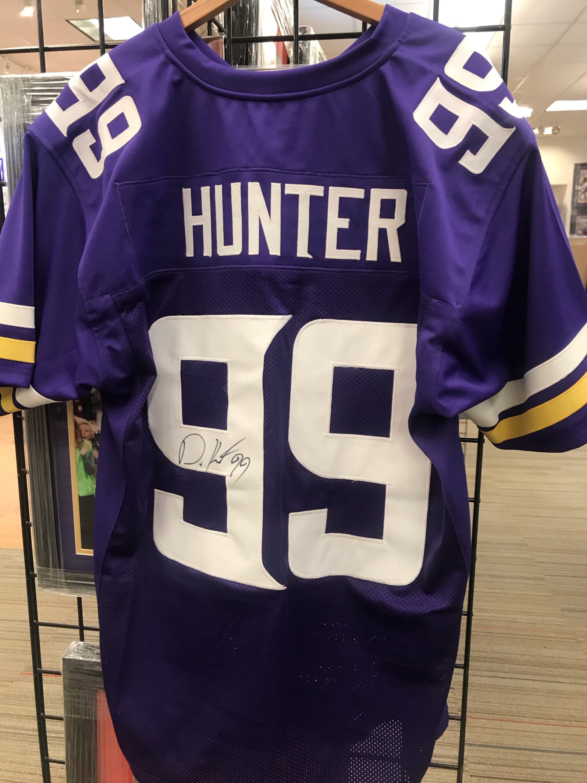 Minnesota Vikings #99 Danielle Hunter Signed Custom Stitched Jersey - AME  Sports