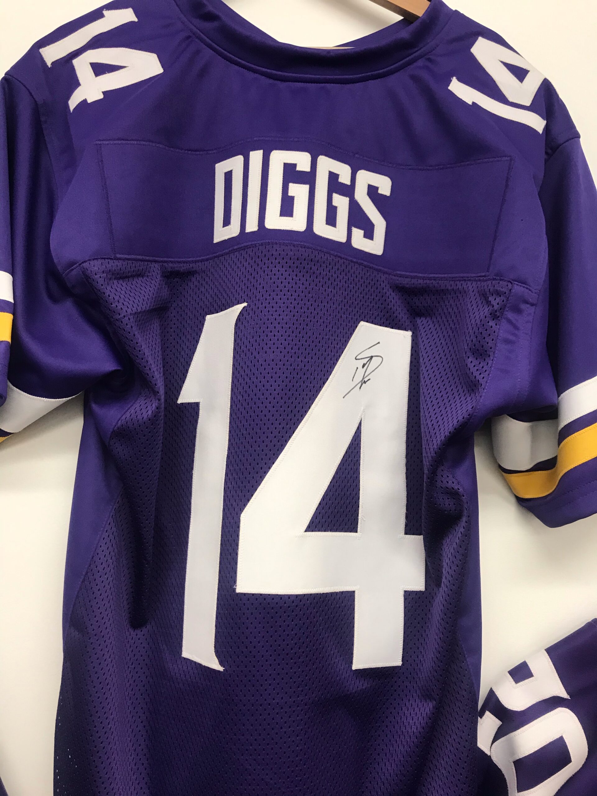 Minnesota Vikings #14 Stefon Diggs Signed Custom Stitched Jersey - AME  Sports